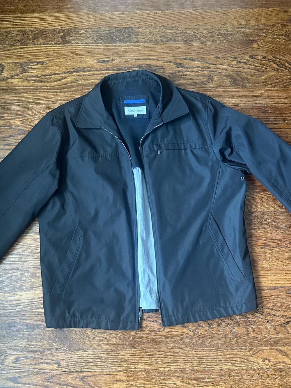 Calvin Klein Men's Black Lightweight Jacket (large)